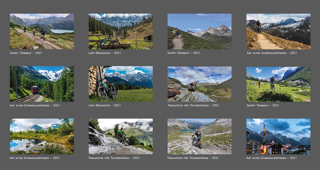 Mountainbike-Kalender 2022 von MTB Guide&Tech