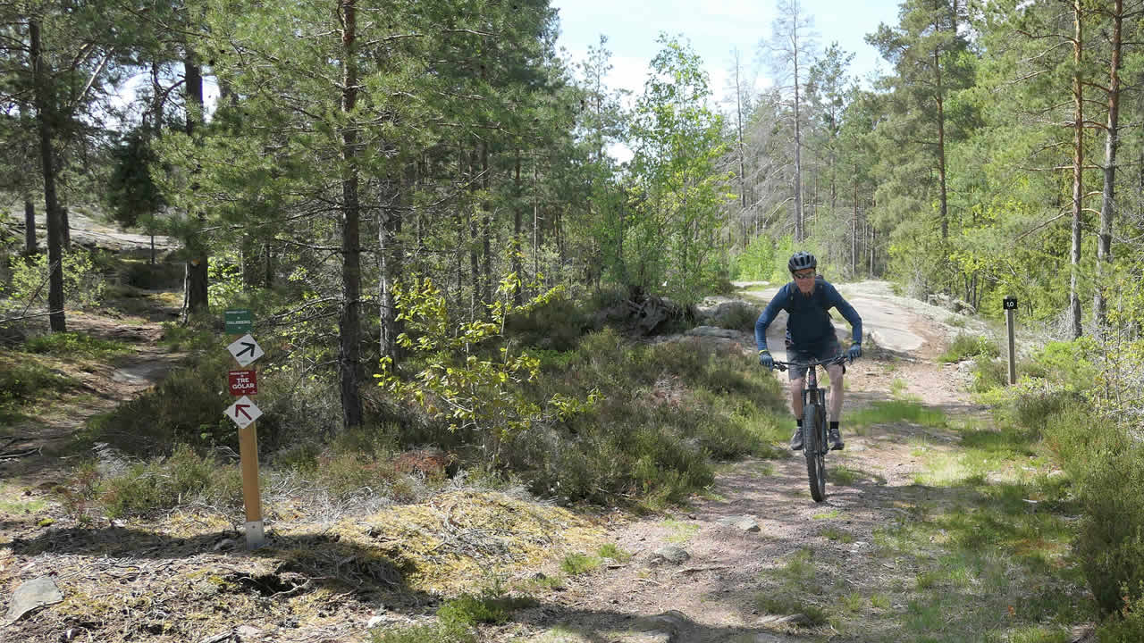 Felsen-Trail in Långehäll-Blomstermåla