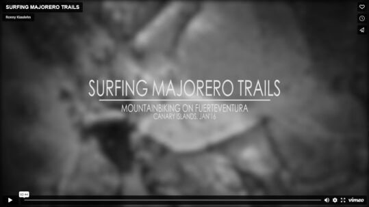 Surfen auf den Majorero Trails - Mountainbiken auf Fuerteventura